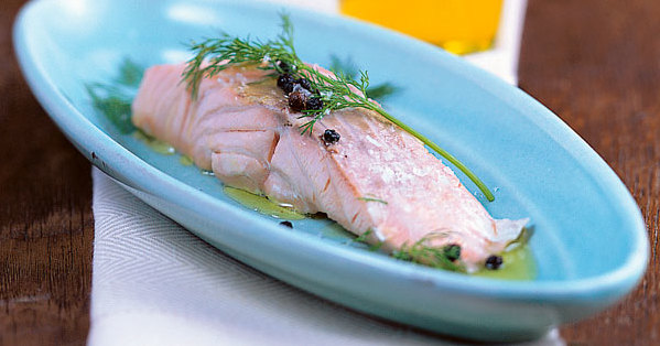 Pochierter Lachs Rezept | Küchengötter