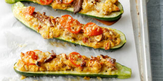 Gefüllte Zucchini Gefüllte Zucchini