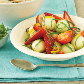 Erdbeer-Melonen-Salat Erdbeer-Melonen-Salat