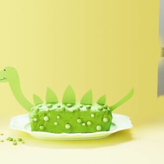 Dinosaurierkuchen Dinosaurierkuchen