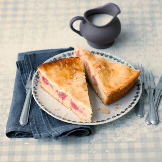 Rhabarberkuchen Rhabarberkuchen