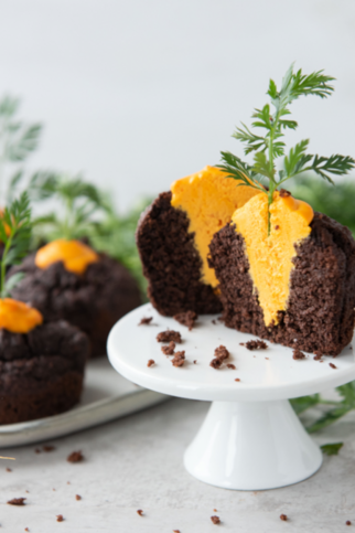 Karotten-Cupcakes Karotten-Cupcakes