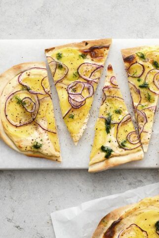 Kartoffel-Flammkuchen Kartoffel-Flammkuchen