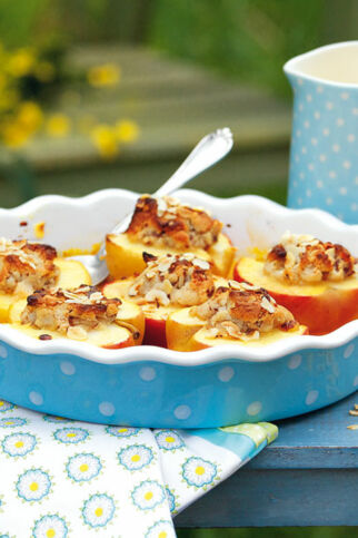 Bratäpfel mit Marzipanfüllung Bratäpfel mit Marzipanfüllung