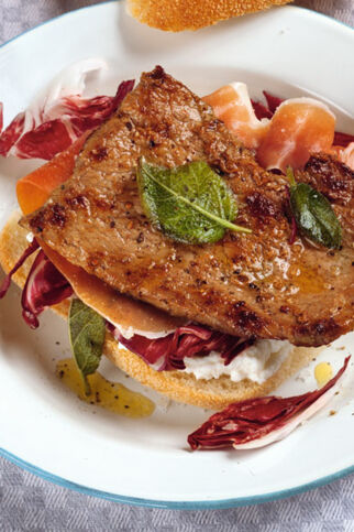 Ciabatta à la Saltimbocca Ciabatta à la Saltimbocca