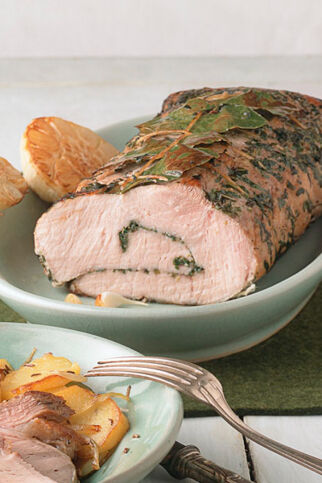Provenzalische Schweineroulade Provenzalische Schweineroulade