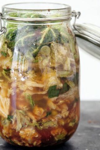 Fermentierter Wirsing »Kimchi Style« Fermentierter Wirsing »Kimchi Style«