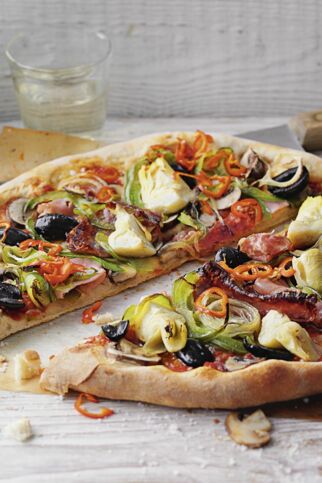 Pizza Quattro Stagioni Pizza Quattro Stagioni