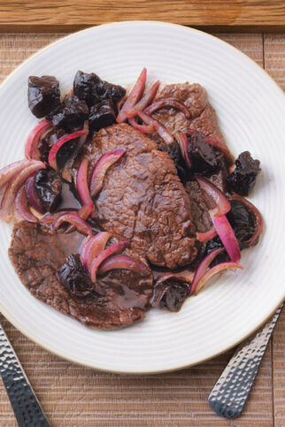 Schweinefilet mit Datteln Schweinefilet mit Datteln