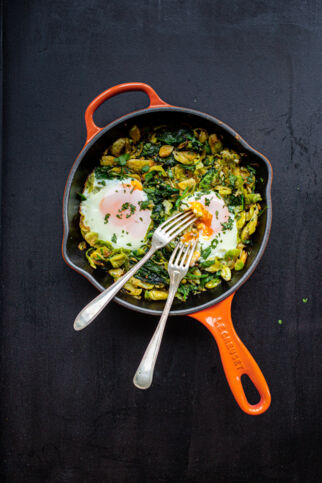 Rosenkohl-Shakshuka Rosenkohl-Shakshuka