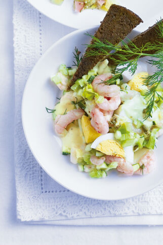 Krabben-Eier-Salat Krabben-Eier-Salat