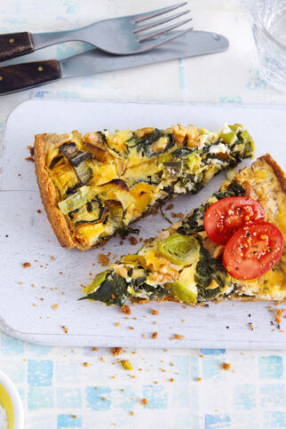 Gemüse-Quiche Gemüse-Quiche