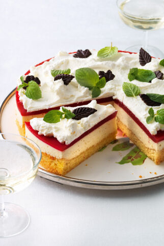 Sektschaumtorte Sektschaumtorte