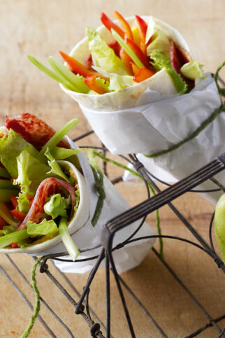 Wraps mit Corned Beef Wraps mit Corned Beef