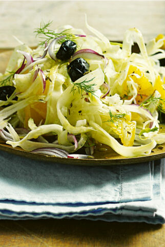 Fenchelsalat mit Orangen Fenchelsalat mit Orangen