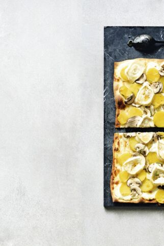 Kartoffel-Flammkuchen Kartoffel-Flammkuchen