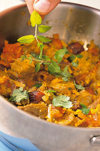 Lamm-Tajine mit Datteln Lamm-Tajine mit Datteln