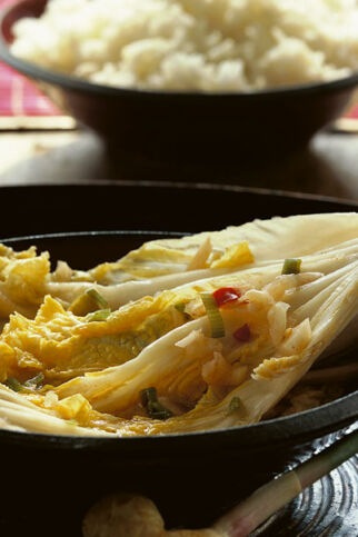 Koreanisches Kraut – Kimchi Koreanisches Kraut – Kimchi