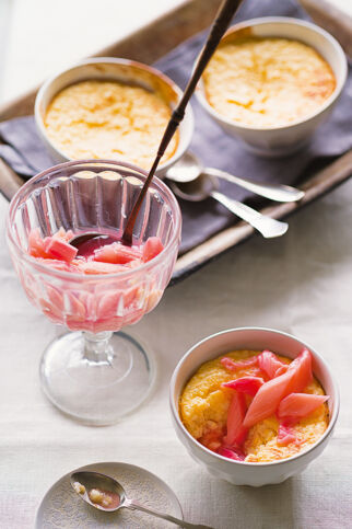 Reisauflauf mit Rhabarber Reisauflauf mit Rhabarber