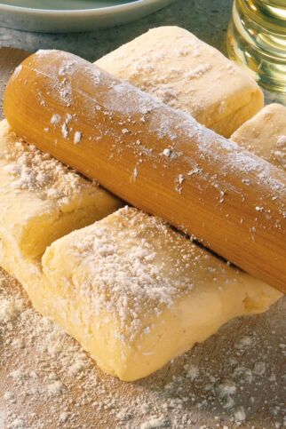 Grundrezept Quark-Blätterteig Grundrezept Quark-Blätterteig