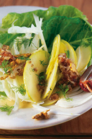 Fenchelsalat mit Datteln Fenchelsalat mit Datteln