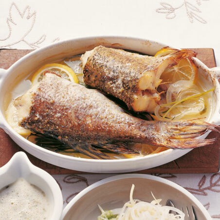 Hecht aus dem Ofen Hecht aus dem Ofen