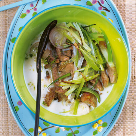 Schweinefilet in Limetten-Kokos-Sauce Schweinefilet in Limetten-Kokos-Sauce