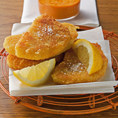 Sellerieschnitzel im Käsemantel Sellerieschnitzel im Käsemantel