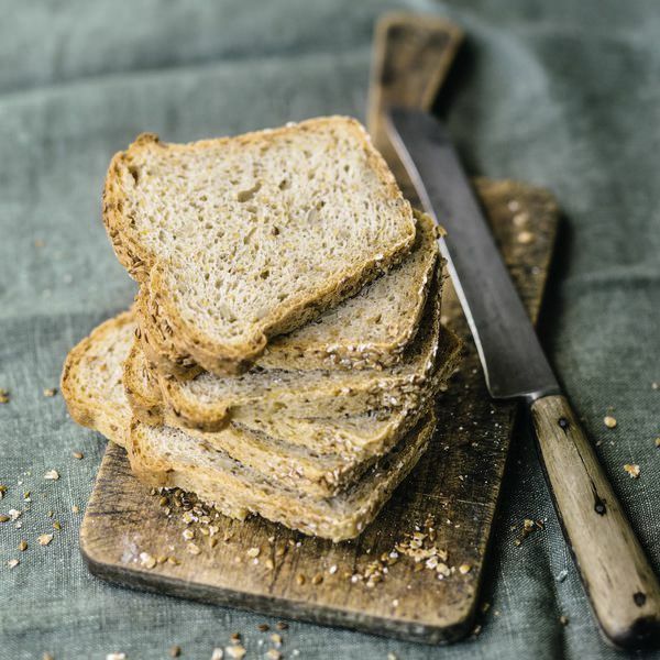 Dinkel-Leinsamen-Kastenbrot Rezept | Küchengötter