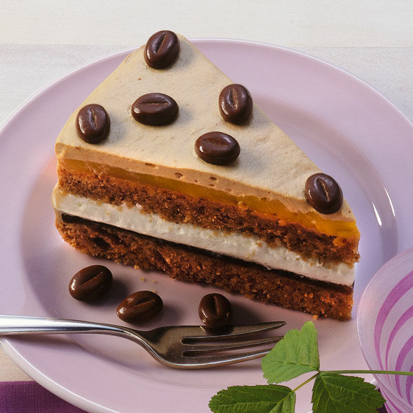 Kaffee-Mango-Torte Rezept | Küchengötter