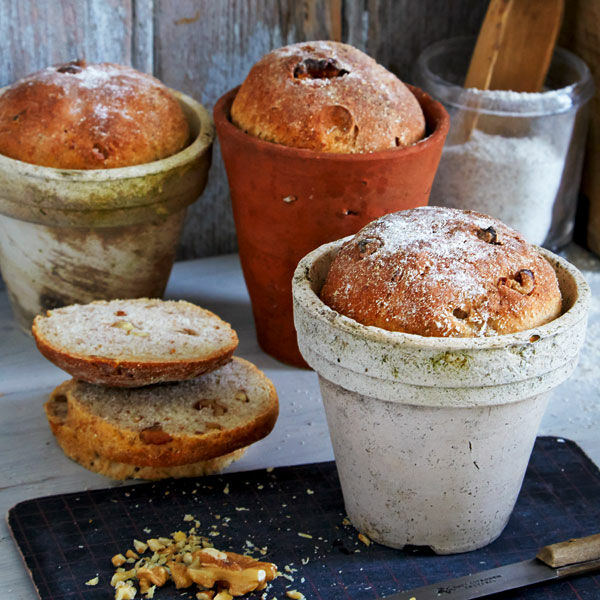 Quarkkornbrot im Tontopf Rezept | Küchengötter