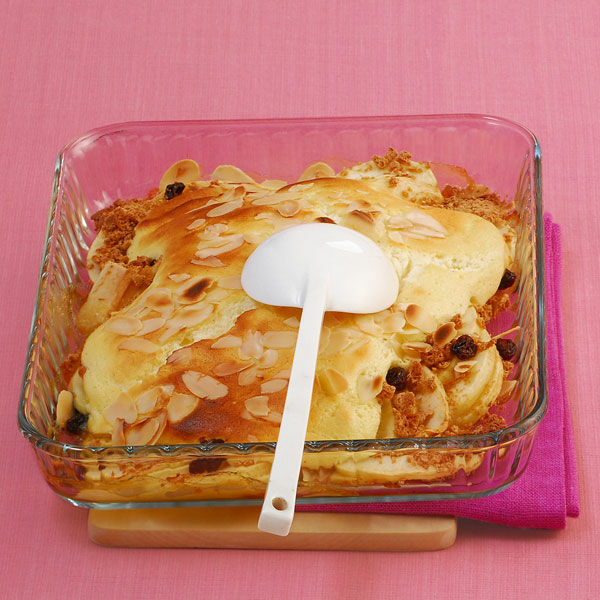 Apfel-Mandel-Gratin Rezept | Küchengötter