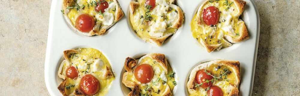 Tomaten-Toast-Muffins Tomaten-Toast-Muffins