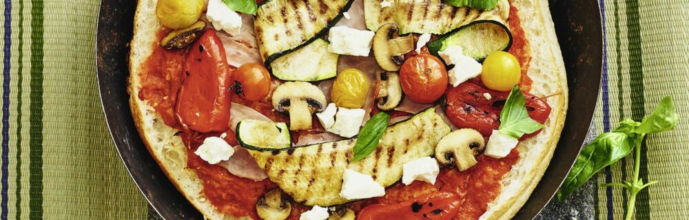 Pfannen-Pizza Pfannen-Pizza