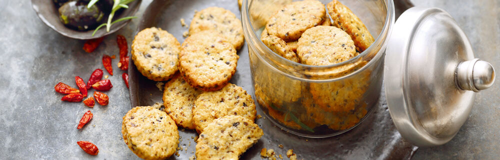 Chili-Oliven-Cracker Chili-Oliven-Cracker