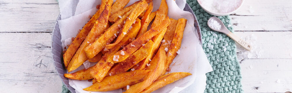 Süßkartoffeln Rezepte Süßkartoffel-Pommes Süßkartoffeln Rezepte Süßkartoffel-Pommes
