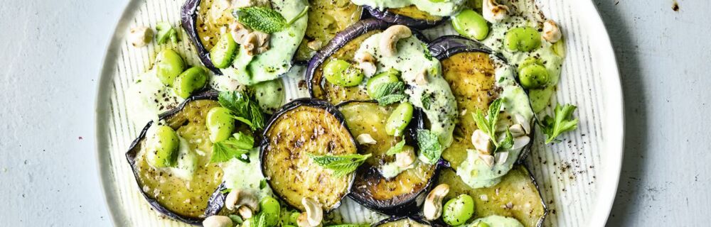 Gebratene Auberginen Gebratene Auberginen