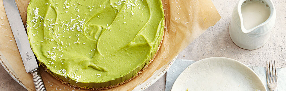 Avocado-Limetten-Torte Avocado-Limetten-Torte