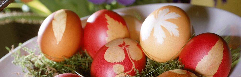 Ostereier natürlich färben Grundrezepte Ostereier natürlich färben Grundrezepte