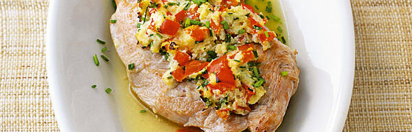 Schnitzel mit Krönchen Schnitzel mit Krönchen