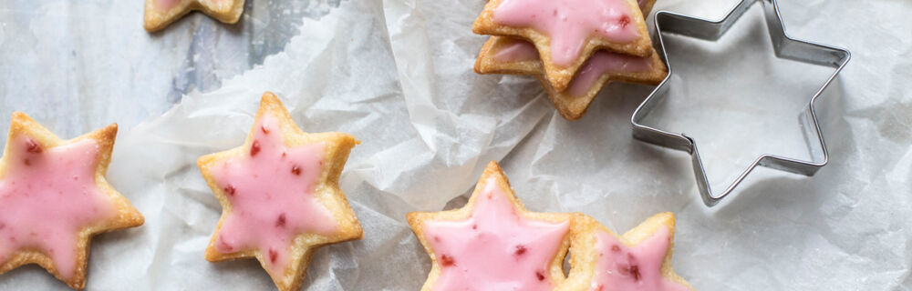 Himbeersterne Himbeersterne