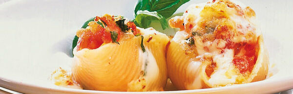 Gefüllte Muschelnudeln Gefüllte Muschelnudeln