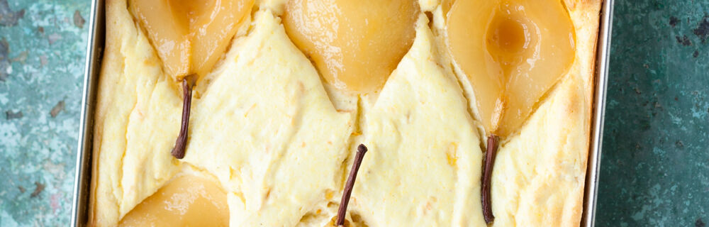 Birnen-Käsekuchen Birnen-Käsekuchen