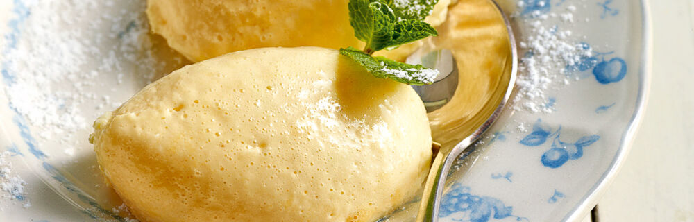 Winterküche, Marzipanmousse mit Amaretto Küchenglossar Unterseiten Rezepte L-M