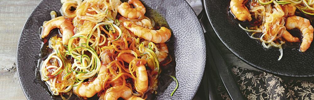 Gemüsenudel-Pad-Thai Gemüsenudel-Pad-Thai