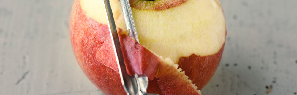 Backschätze, Apfel dünn schäle n Küchenglossar Unterseiten Rezepte Q-S