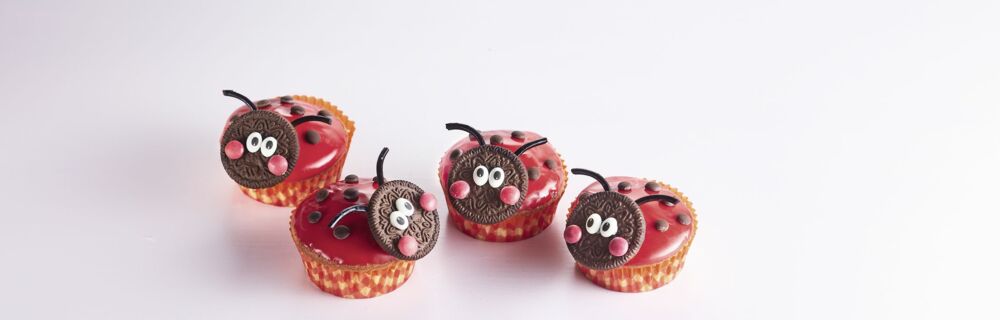 Marienkäfer-Muffins Marienkäfer-Muffins