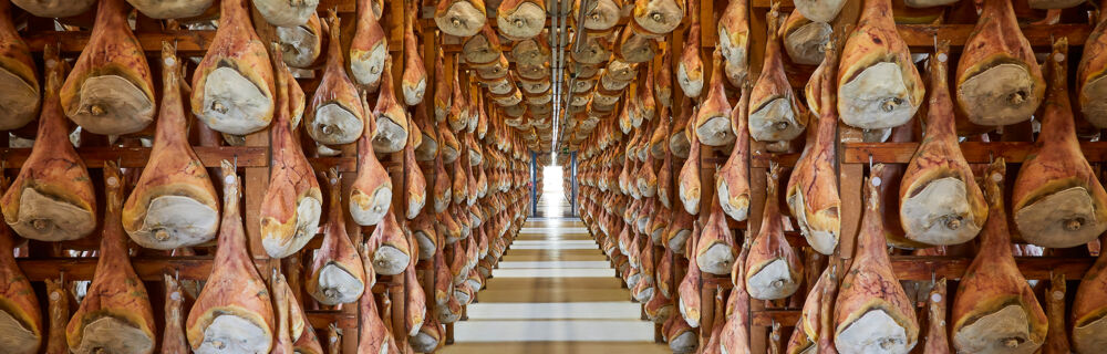 Prosciutto di San Daniele - Salone di stagionatura Prosciutto di San Daniele - Salone di stagionatura