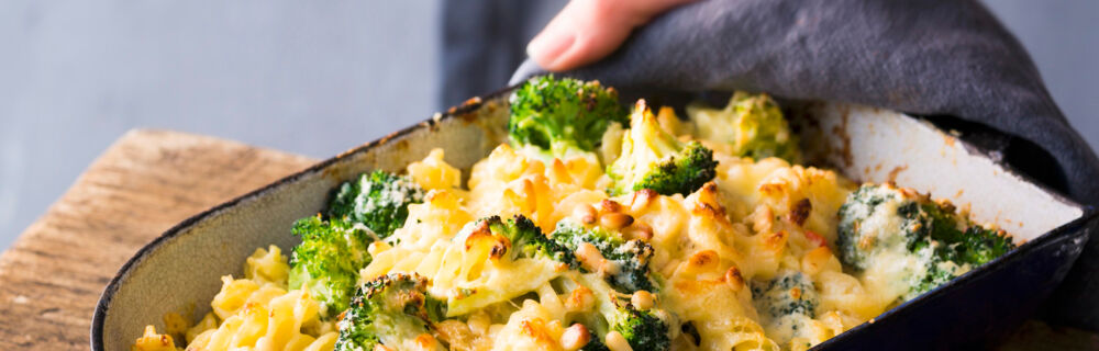 Nudelauflauf mit Brokkoli Nudelauflauf mit Brokkoli