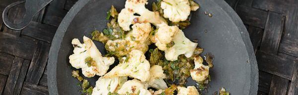 Gebratener Blumenkohl mit Chermoula Gebratener Blumenkohl mit Chermoula